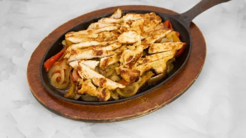 Chicken Fajita at Rooster's Wings & Brew.