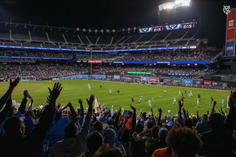 New York City FC soccer match