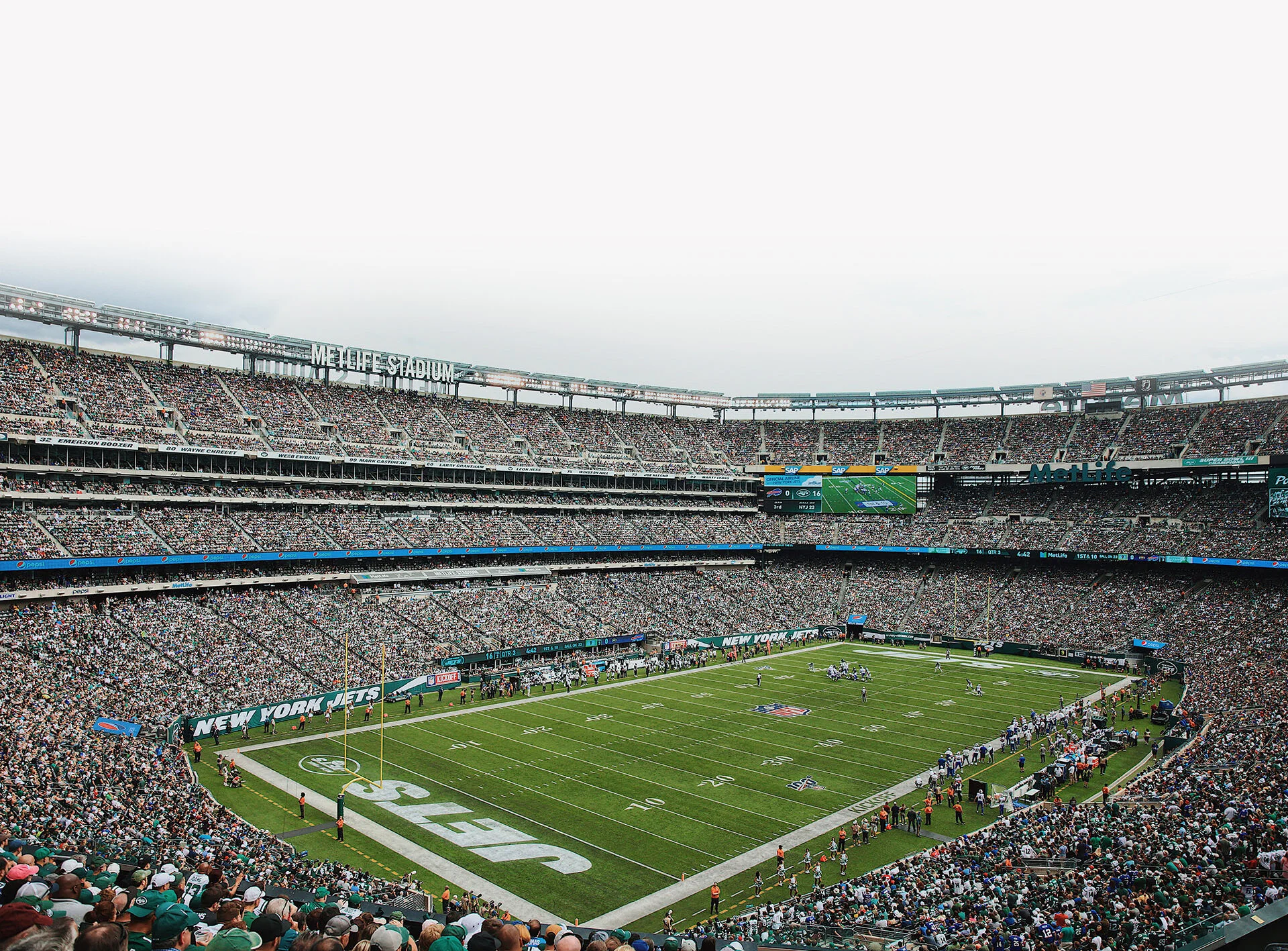 New York Jets game at MetLife Stadium