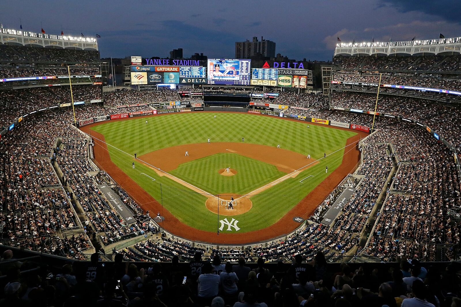 New York Yankees game at Yankee Stadium